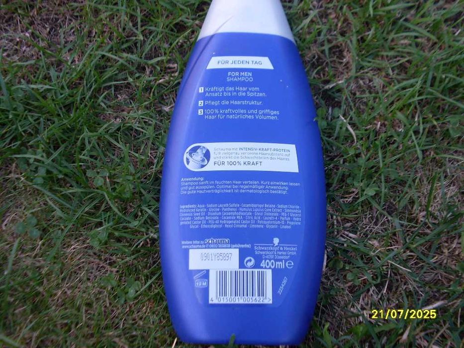 szampon do włosów męski SHAUMA ,
