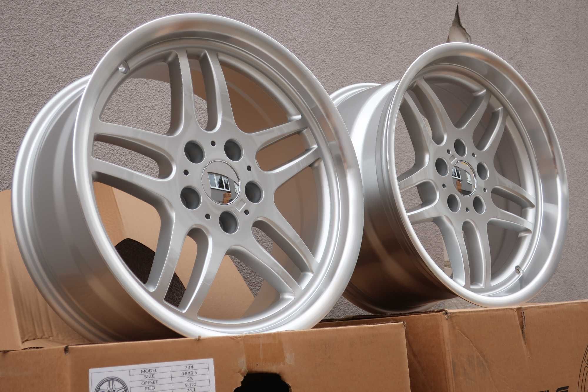 felgi 18 5x120 8/9,5 styling 37 BMW E39 E32 E34 E38 E31 rant replika