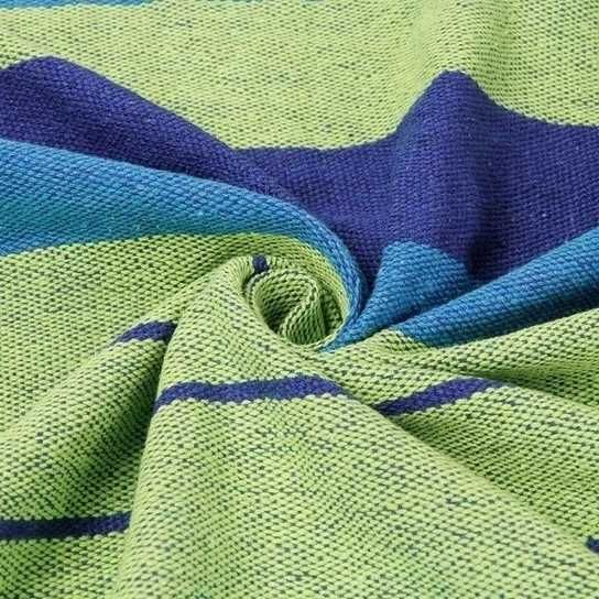 HAMAK OGRODOWY DWUOSOBOWY XXL 260x150 2 osobowy turystyczny z drążkiem