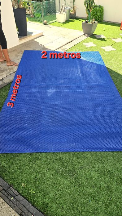Piscina desmontavel + cobertura termica