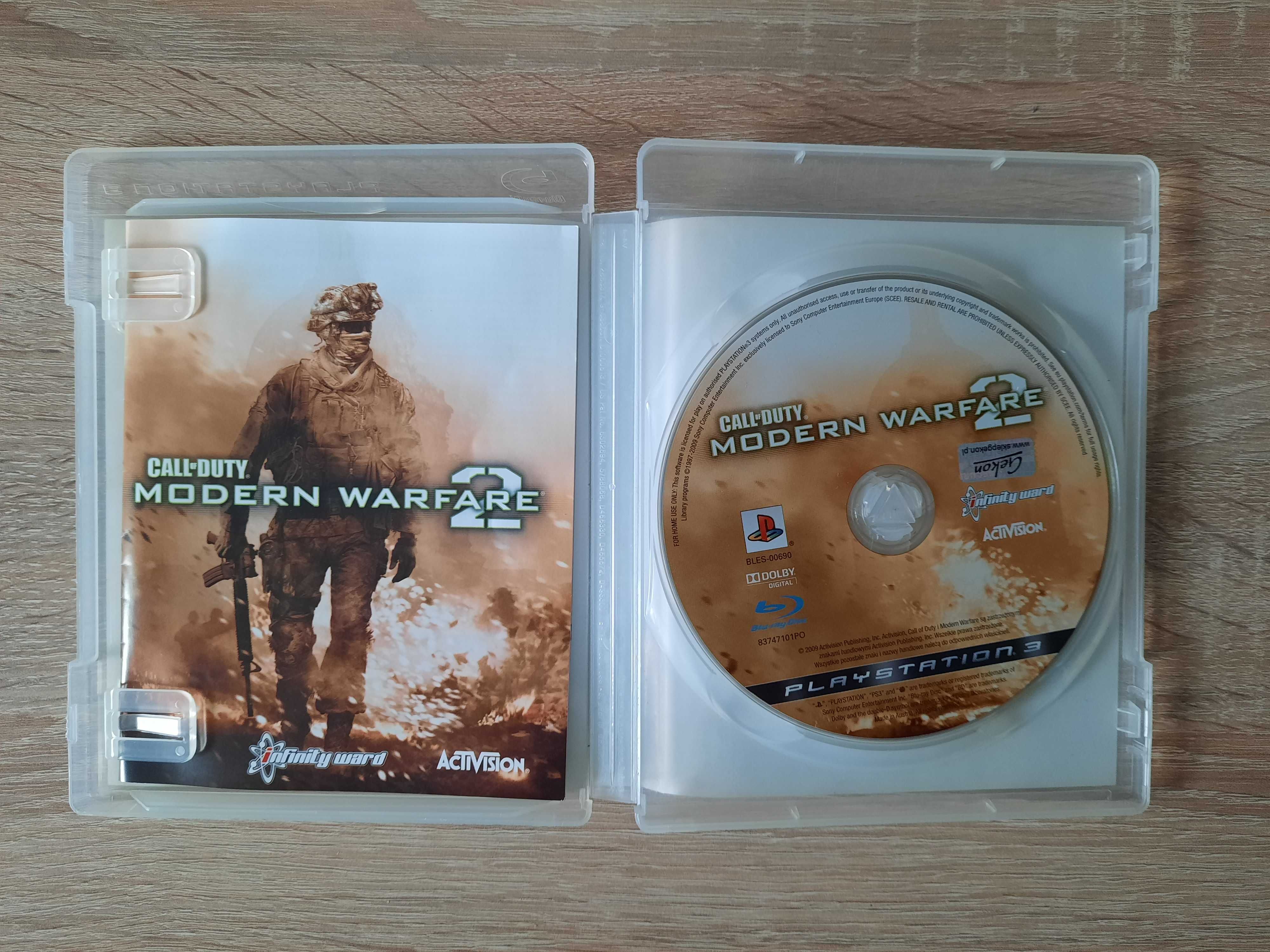 Call Of Duty Modern Warfare 2 CoD PS3 Polska Wersja (stan 5/6)