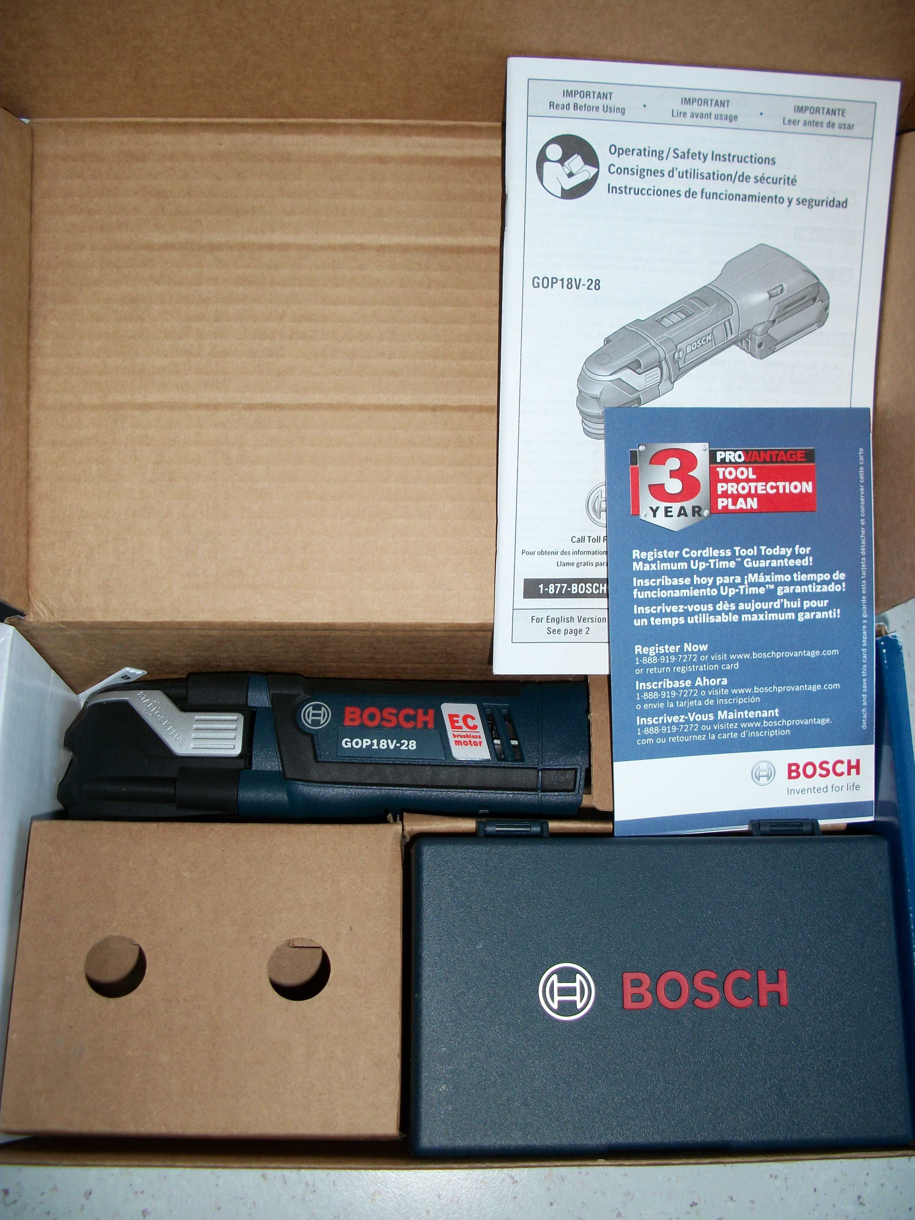 Bosch GOP 18V-28 бесщеточный мульти резак мультитул реноватор