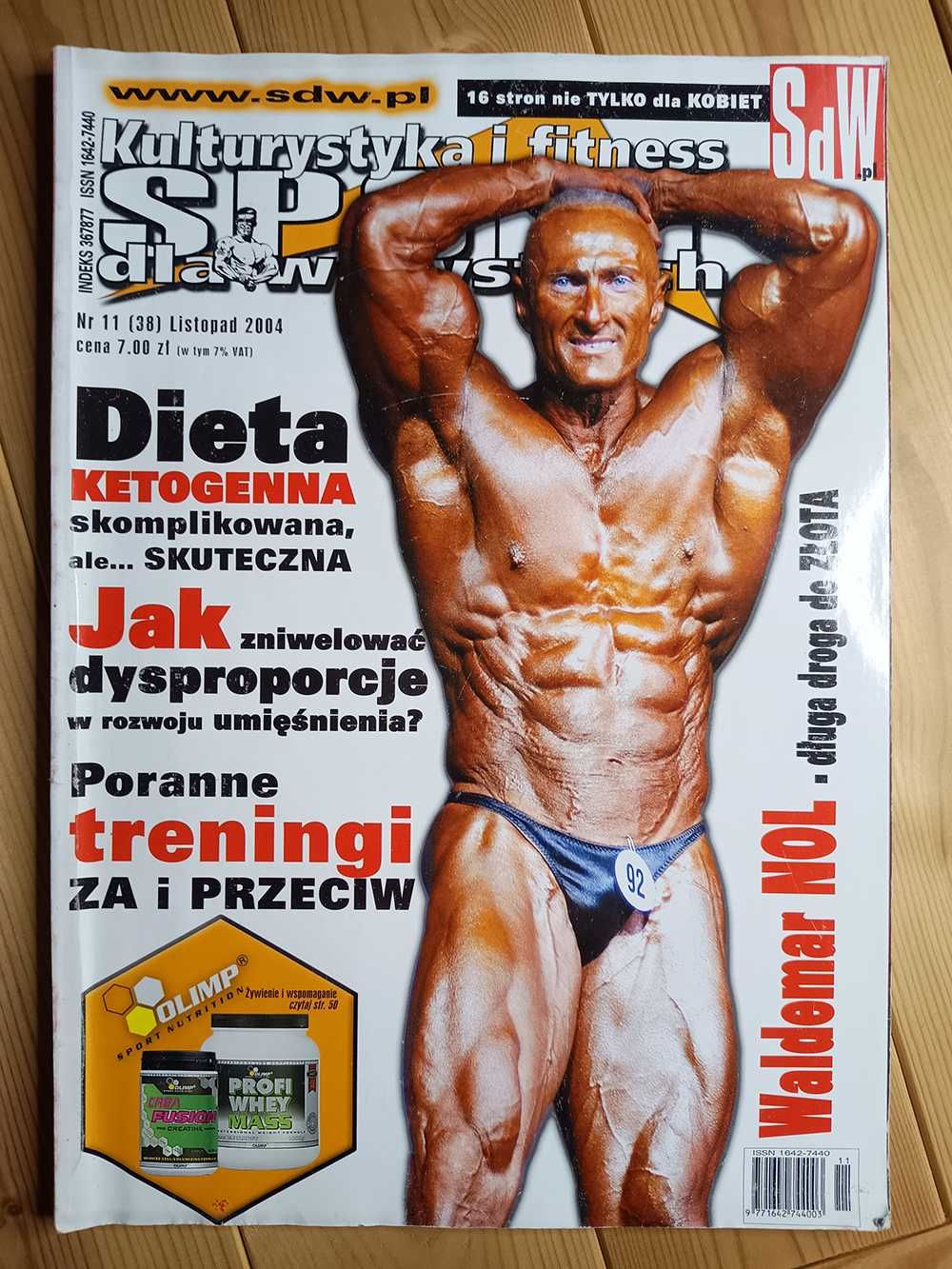 Kulturystyka i fitness SPORT dla wszystkich - nr 11 (38) listopad 2004
