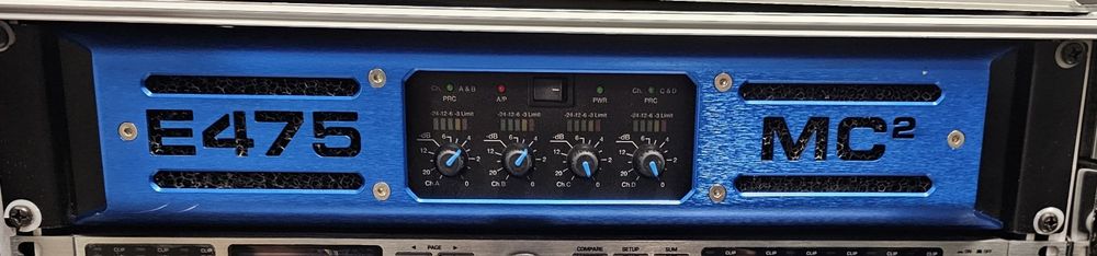 Końcówka mocy MC2 audio e475 Powersoft Naw Lab Gruppen wzmacniacz