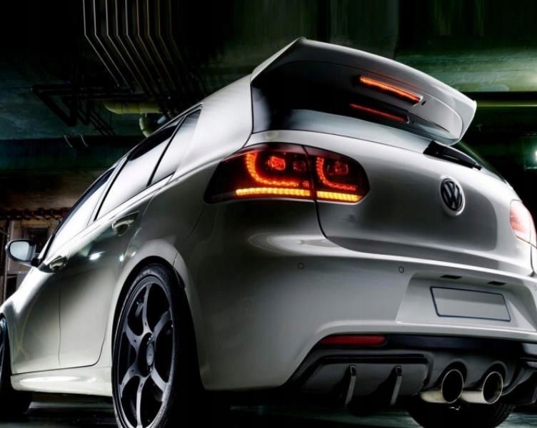 Lampy tylne tył VW GOLF 6 VI R32 36 FULL LED Dynamik czarwony chrom
