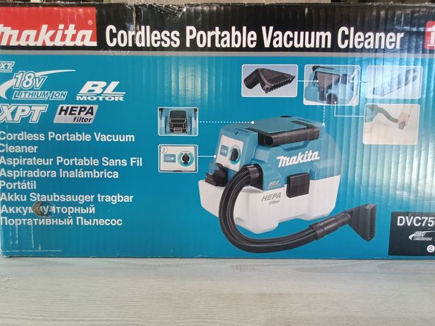 Акумуляторний пилесос Makita DVC750L