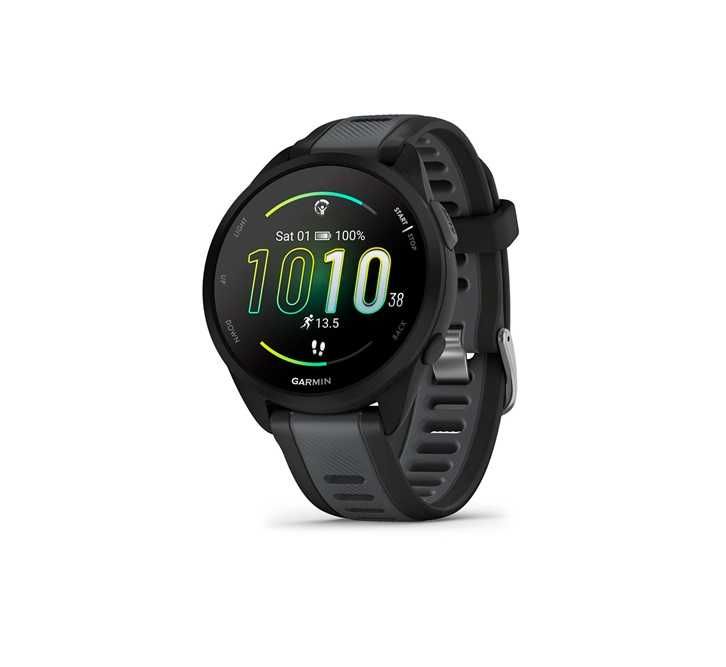 Смарт-годинник Garmin Forerunner 165 Black/Slate Gray (010-02863-20)