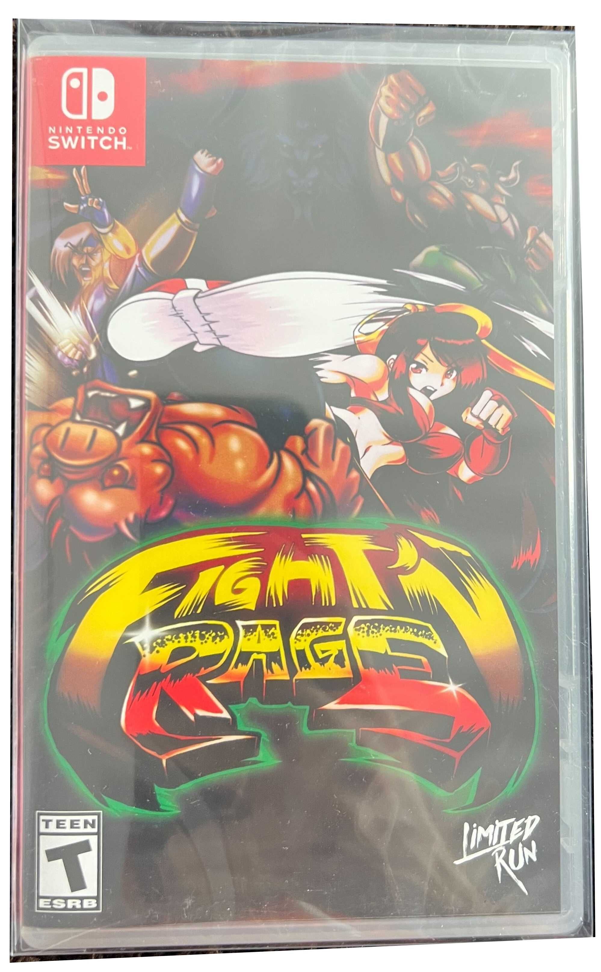 Fight’n Rage Switch Nowa Folia Limited Run Games LRG