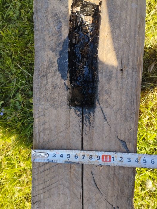 Słup 15x15 L2300 stemple zadaszenia wiata