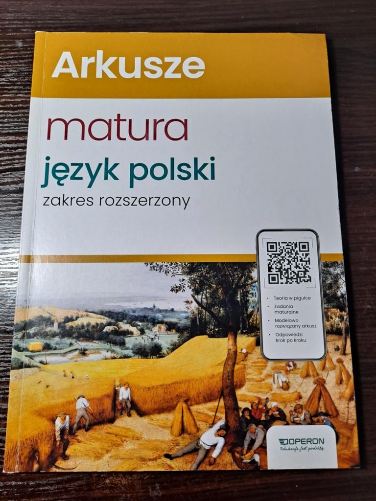 Operon pakiet matura język polski zakres rozszerzony