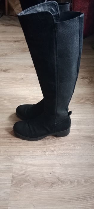 Kozaki czarne damskie