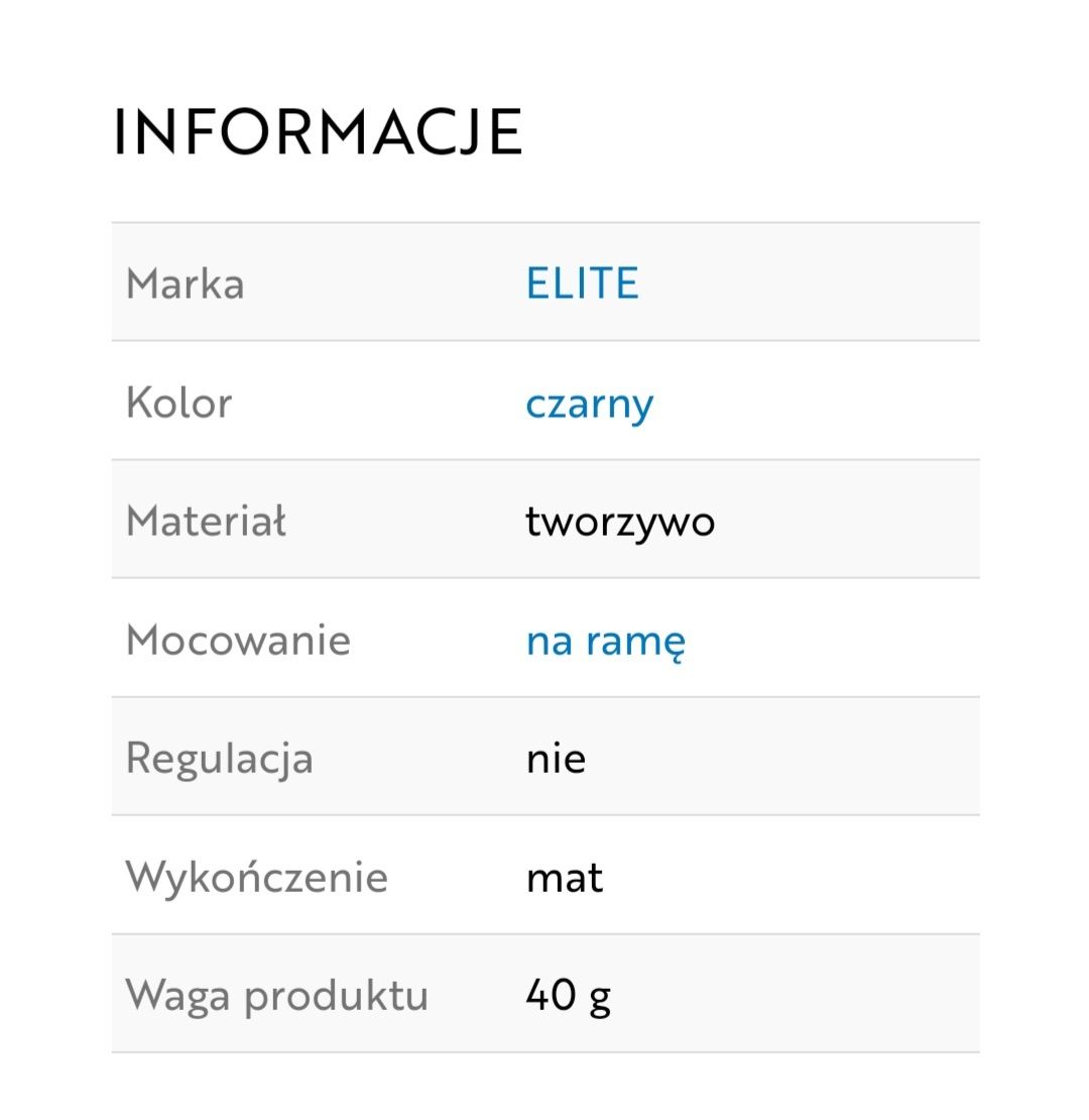 Kosze na bidon Elite custom race plus