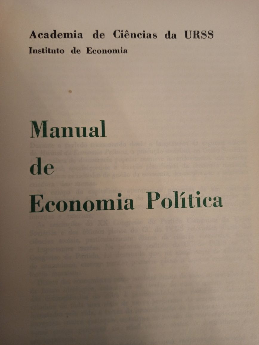 Livro Economia encadernado