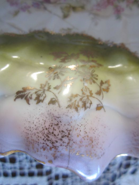 Kabaret, podwójny, duży, półmisek, Carl Tielsch, koniec XIX w.