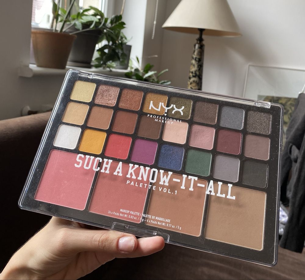 paleta cieni NYX such a know-it-all okazja!!