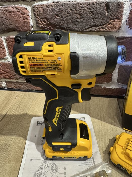 Набор импакт Dewalt DCF801f2 12v Mexico 2024