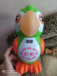 Говорящий попугай, интерактивная игрушка