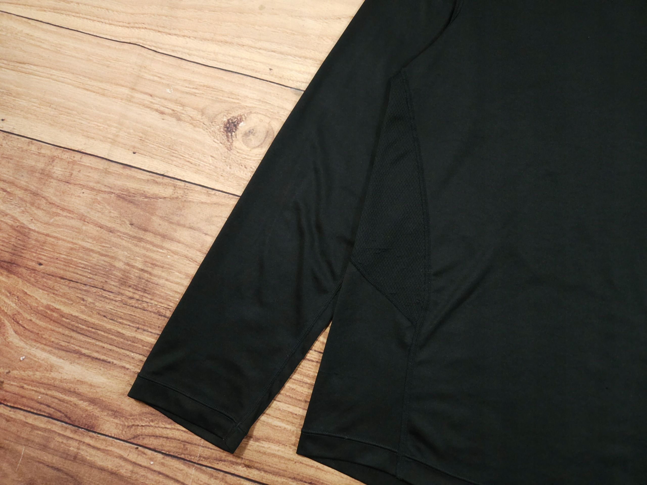 MARMOT Bluzka Techniczna Męska Czarna Logowana r. XL