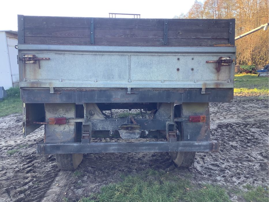 Przyczepa sztywna 8t Hl 6002 Hl6011 transport