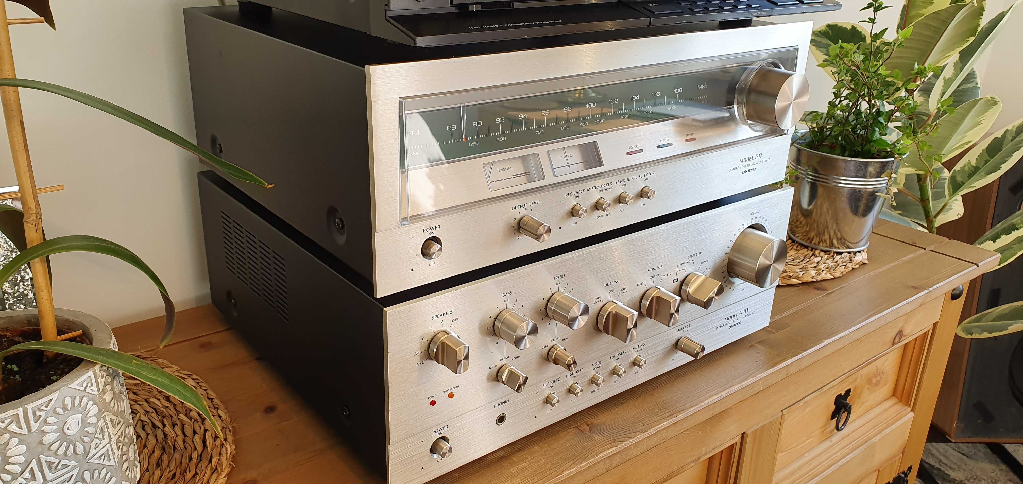 Wzmacniacz ONKYO A-10 , plus  Tuner ONKYO T-9   stan IDEALNY