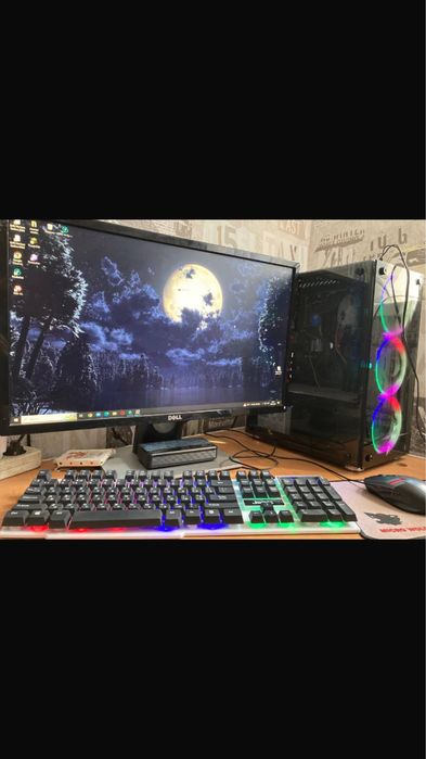 в полном комплекте комп