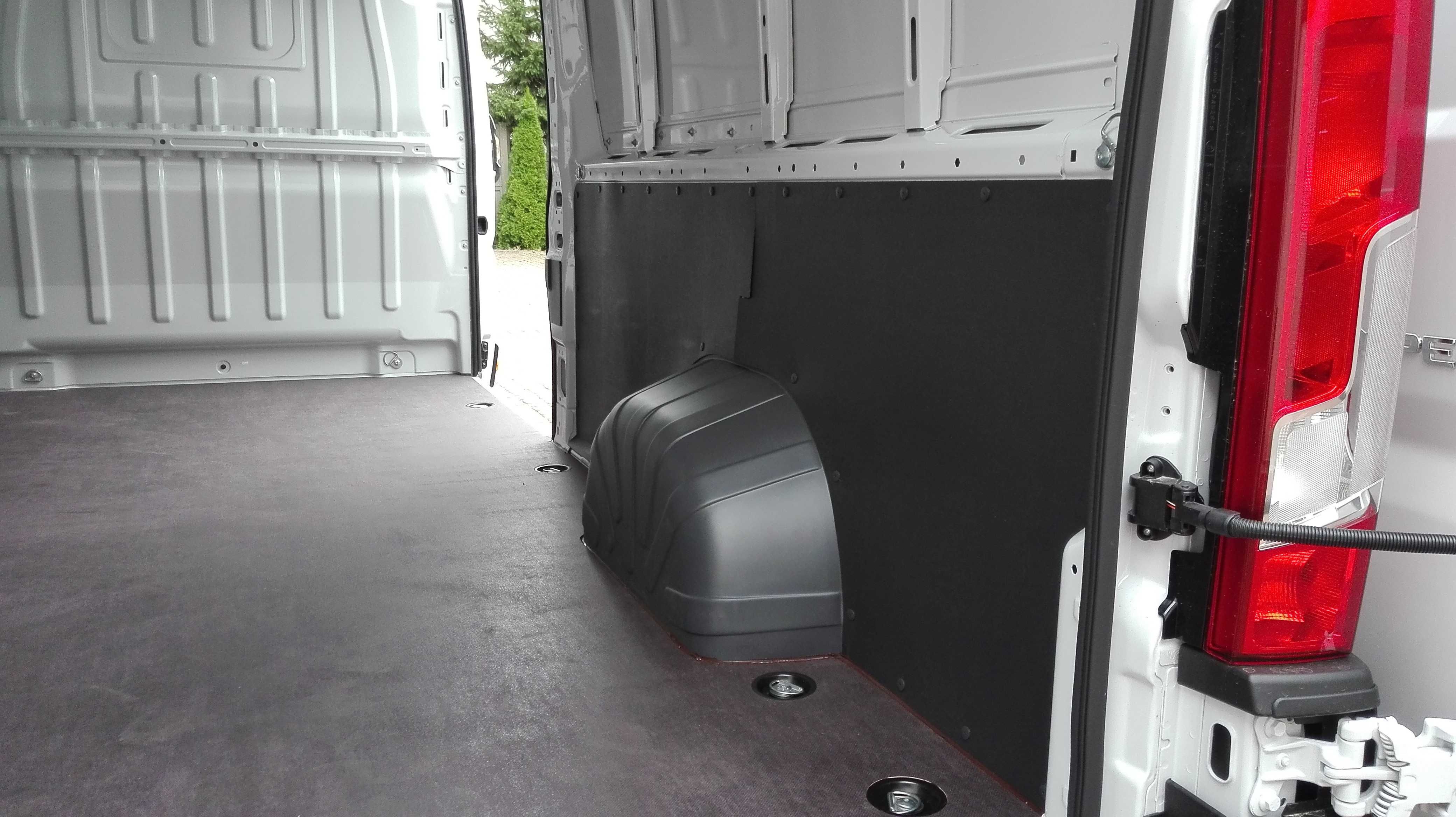 FIAT DUCATO PEUGEOT BOXER L3 zabudowa ze sklejki - Podłoga 12 mm