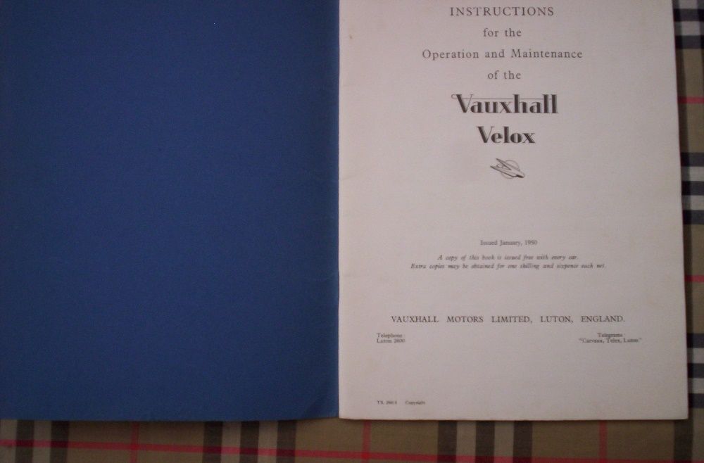 Vauxhall Velox - 1950