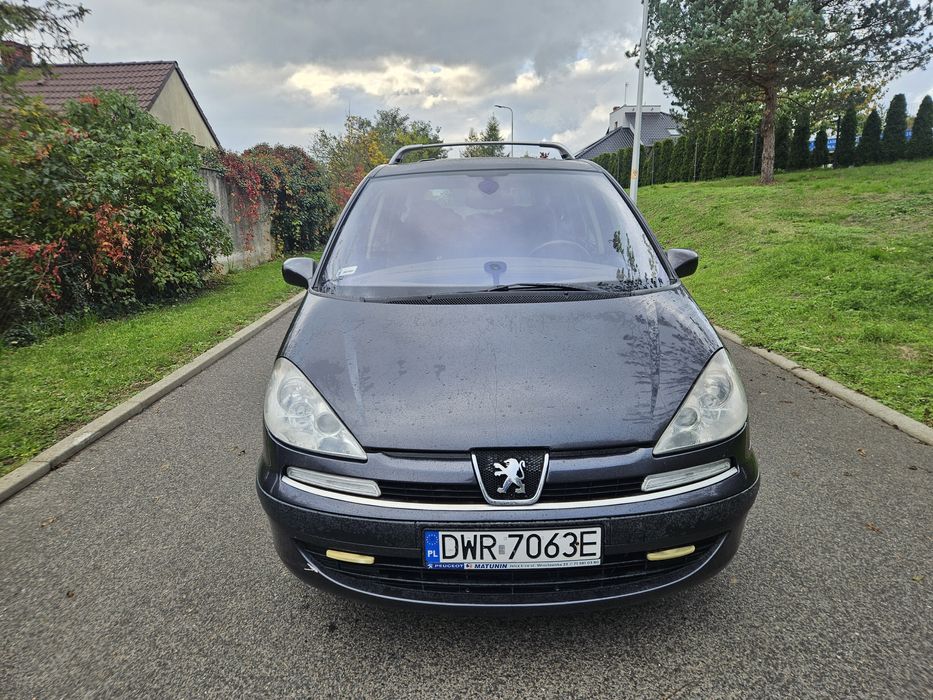 Peugeot 807 ! 2.0 hdi ! 7osób ! Elektryczne drzwi !HAK! Nowy przegląd!