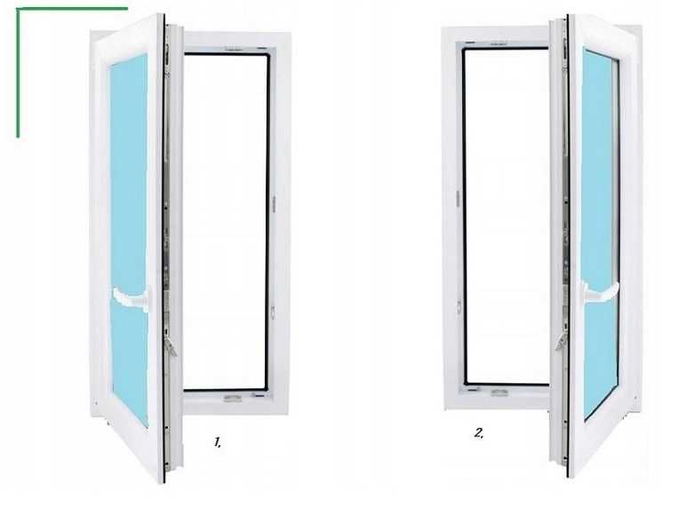 Okno PCV VEKA Orzech RU 600x2000 Radom Na każdy wymiar