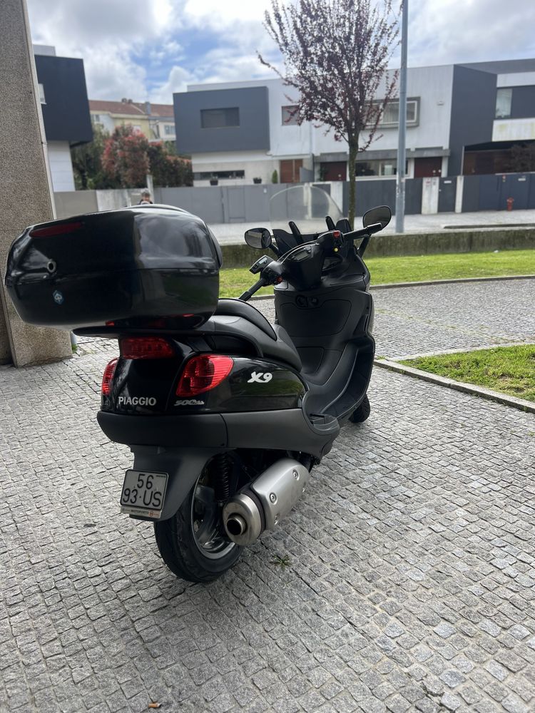 Piaggio X9 500 cc - 8.500 Km - como nova