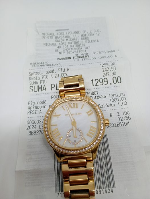 Zegarek Damski Michael Kors+paragon Komis Madej Sc