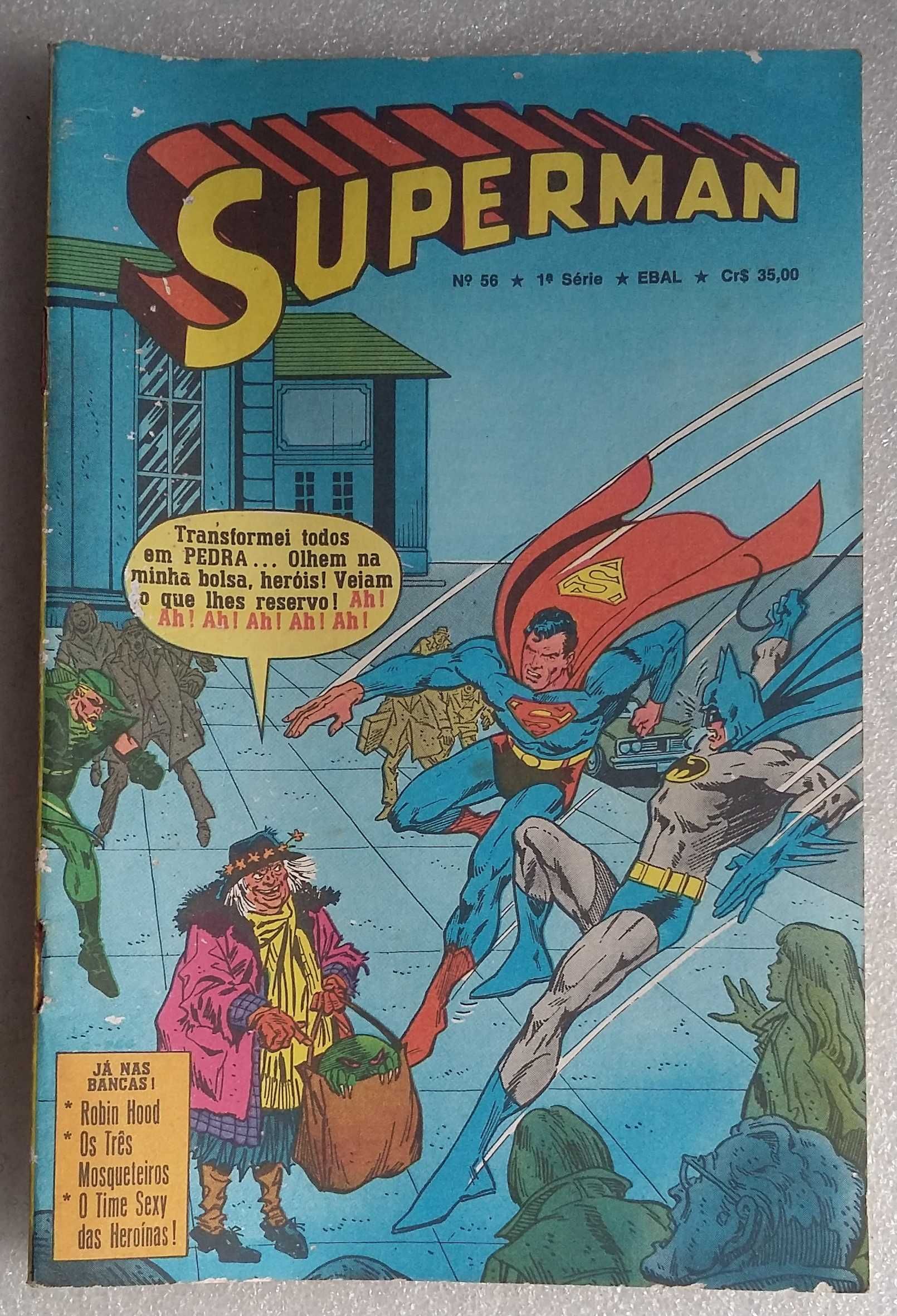 Superman Nº 56 1ª série Ebal formatinho