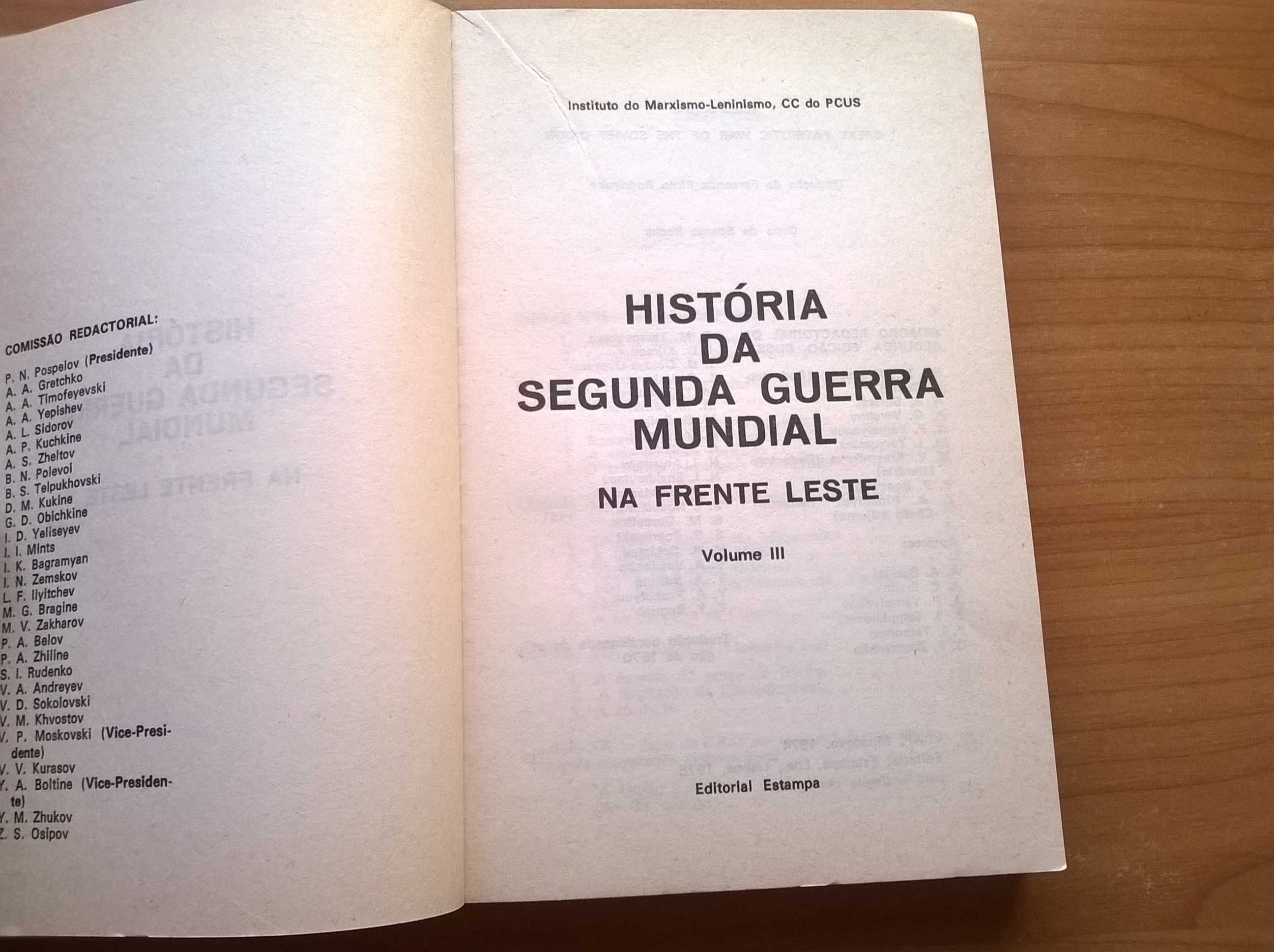 História da Segunda Guerra Mundial - na Frente Leste Vol III