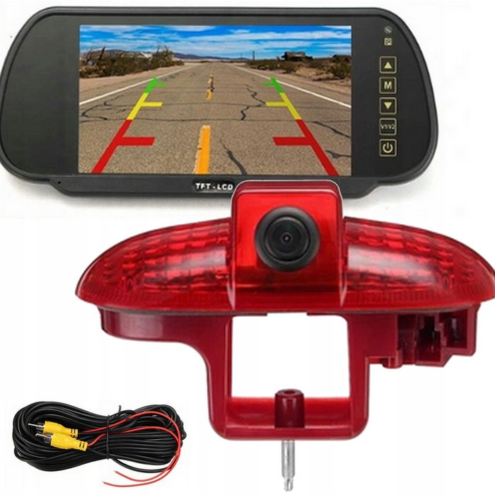 Zestaw Cofania Światło Stop Z Kamerą + Monitor 7' Trafic Vivaro Combo