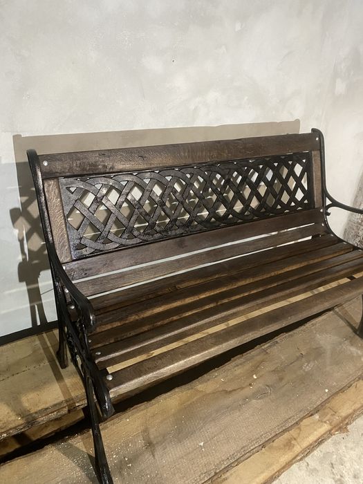 Лавка садова чавунна