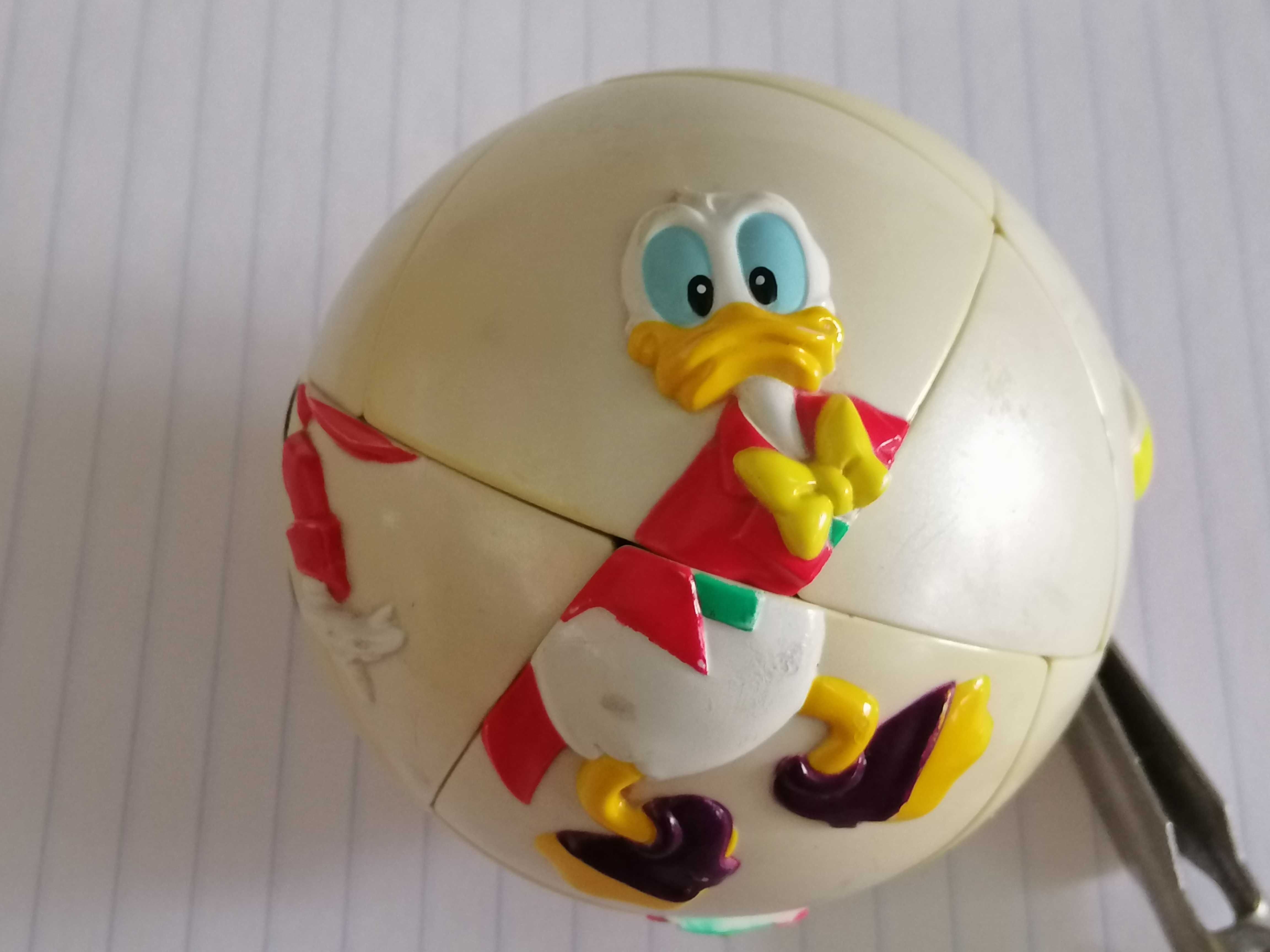 игра Disney Mickey Mouse 3d Puzzle Ball 1993 Дональд Дак Кубик