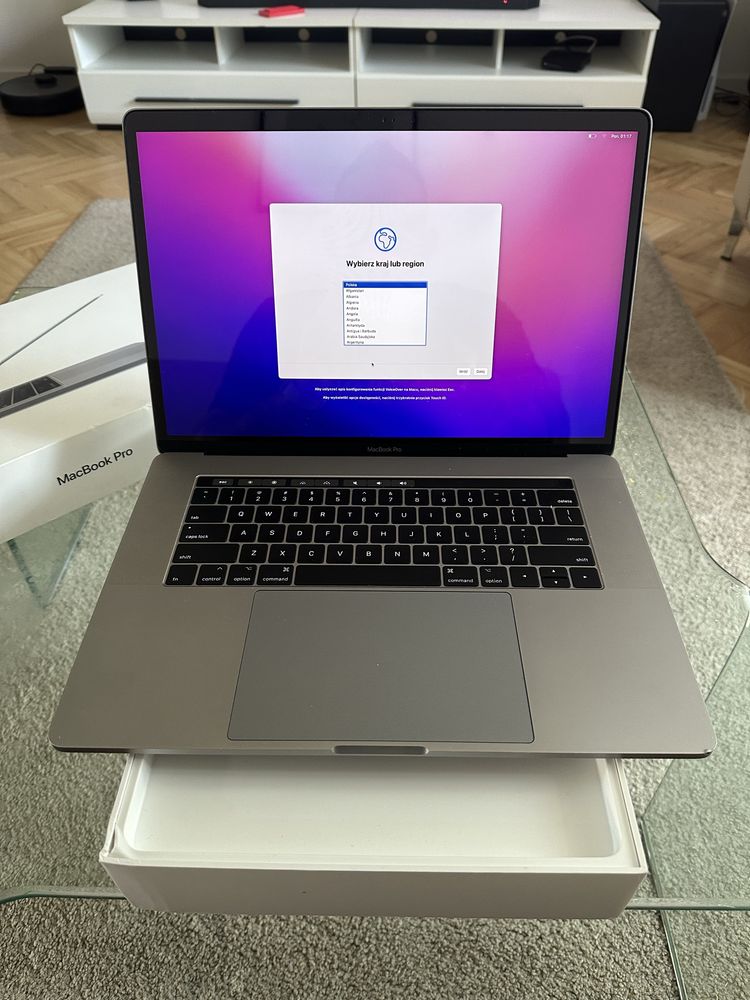 Macbook Pro 15 Touch Bar A1707