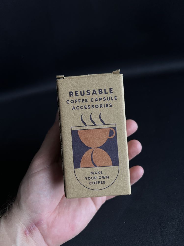 Металева кавова капсула Nespresso Vertuoline Next