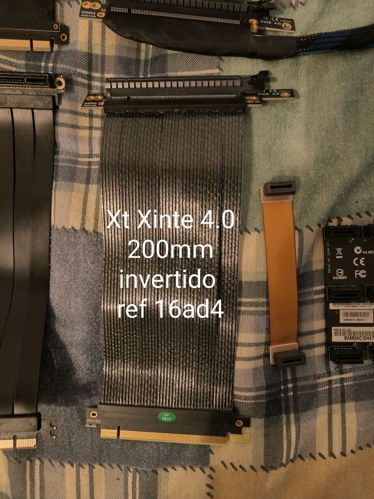 Pack pci-e risers (3.0 e 4.0)