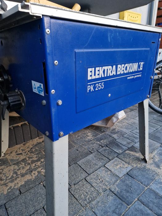 Piła stołowa Electra Beckum PK 255 krajzega mocna 380 v. 2.8 kw