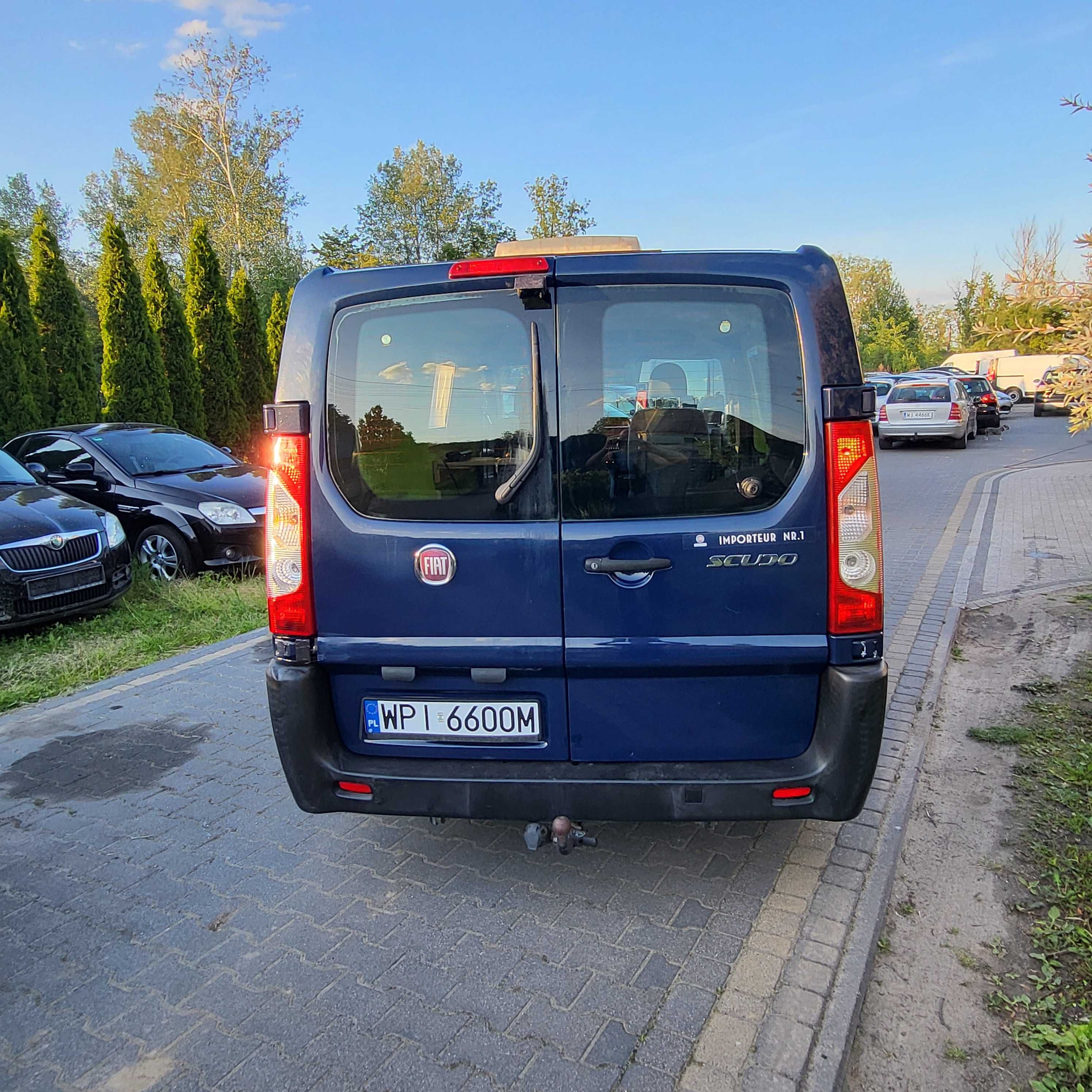 Fiat Scudo 2,0 kamper-bus 165KM - long