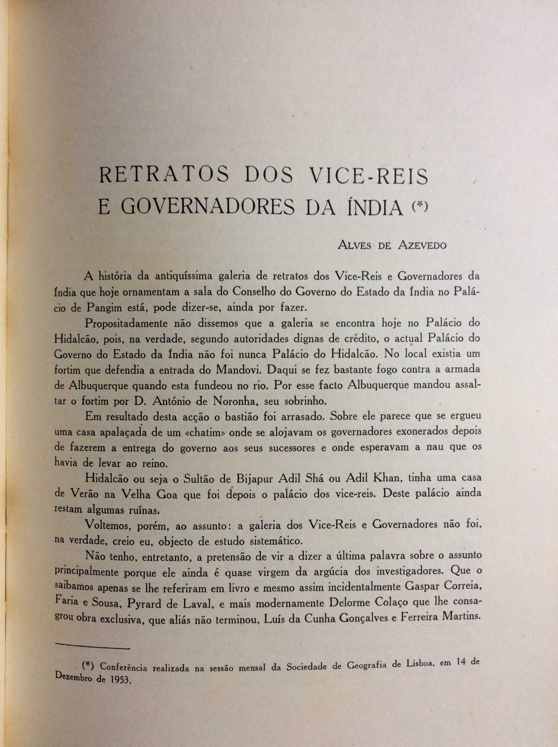 Boletim da Sociedade de Geografia de Lisboa. - 1954. Ver sumário