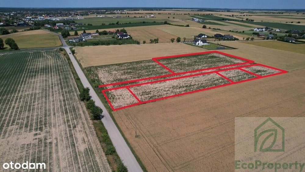 Atrakcyjne działki blisko Tarnowa Podgórnego