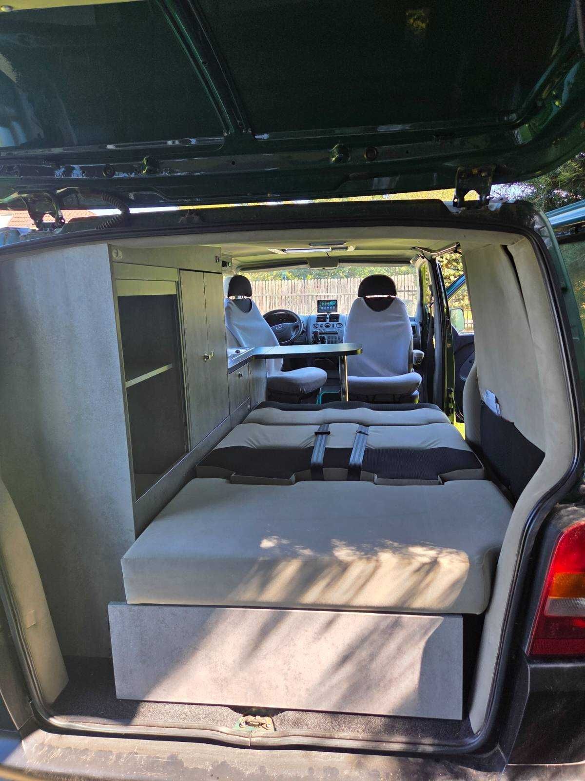 Mercedes Vito 2.2 CDI Kamper | Webasto | Namiot Oberlink | 4 osobowy