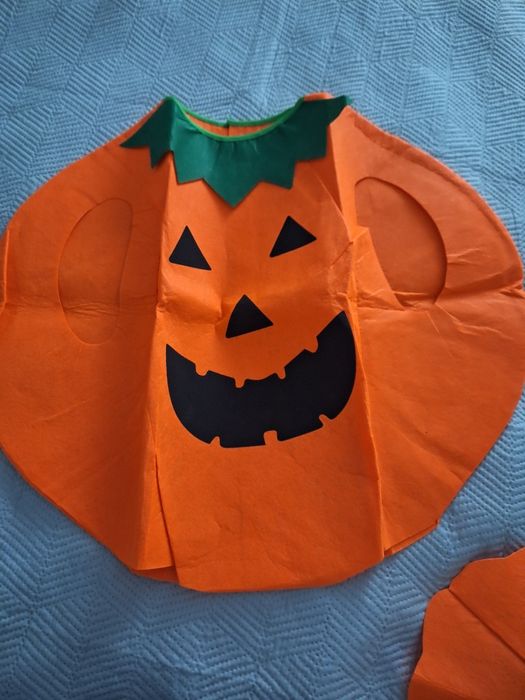 Strój dyni hallowen czapka + strój