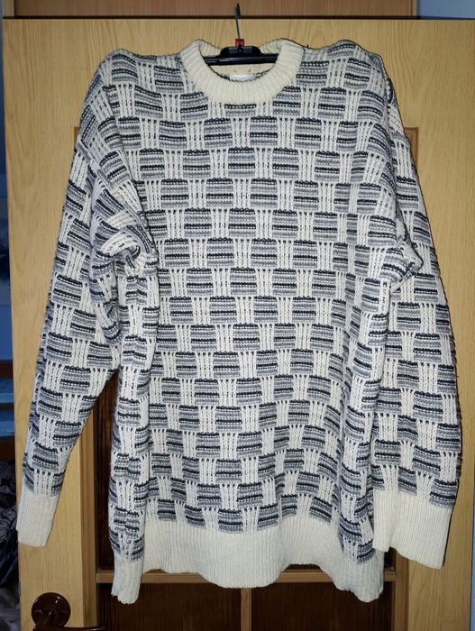 Swetr męski oversize