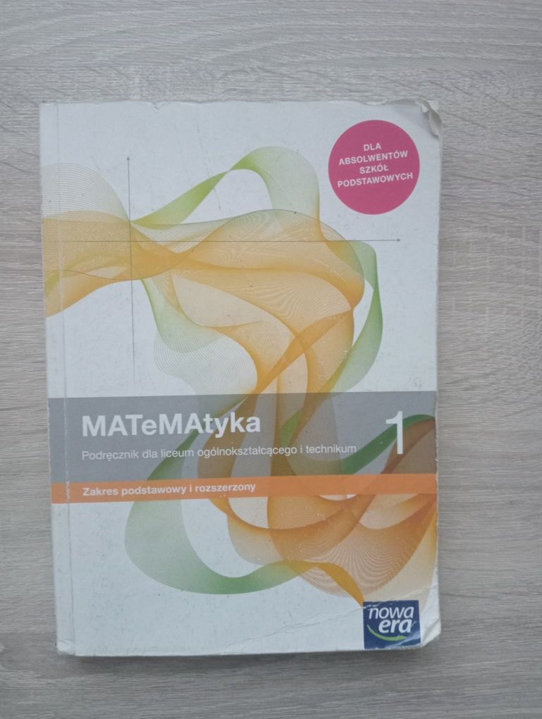 podręcznik do klasy 1 matematyka zakres rozszerzony