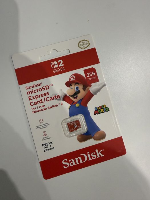 Nintendo Karta pamięci Switch 2 microSD Express card 256 GB Sandisk