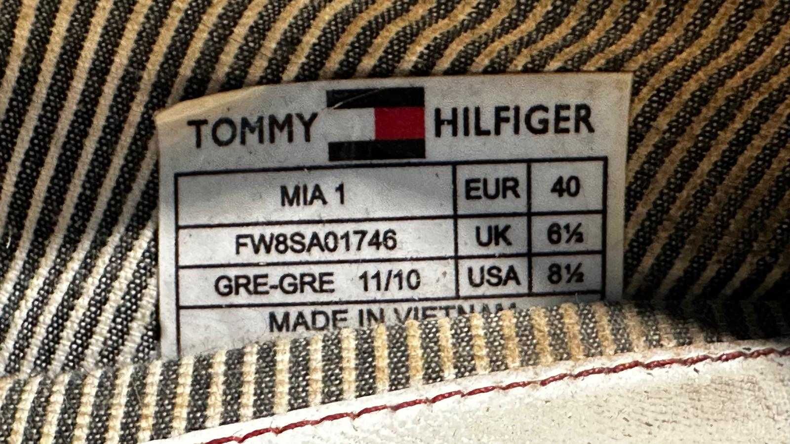Buty damskie na koturnie Tommy Hilfiger rozmiar EUR 40