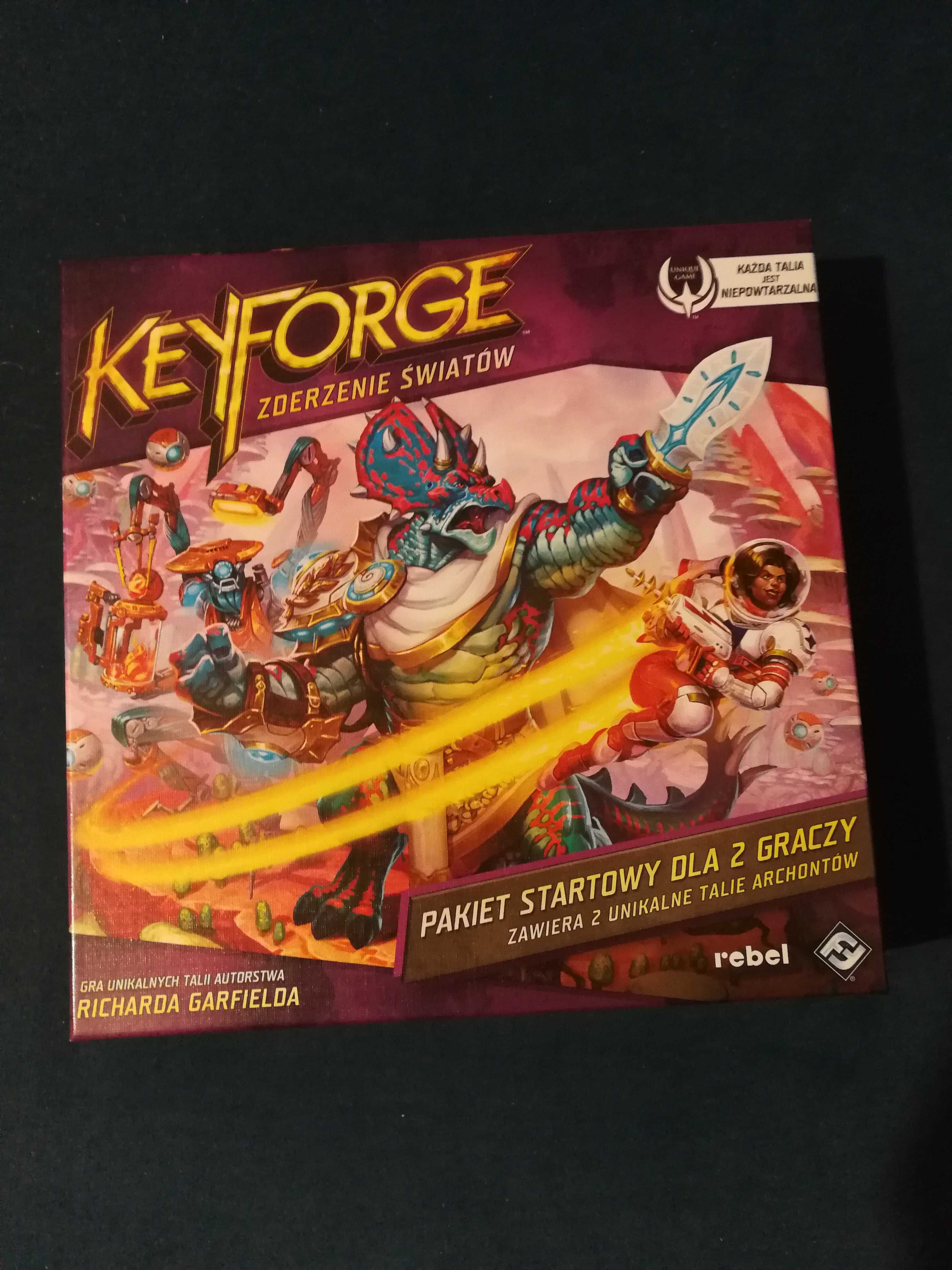 KeyForge zderzenie światów 14 talii